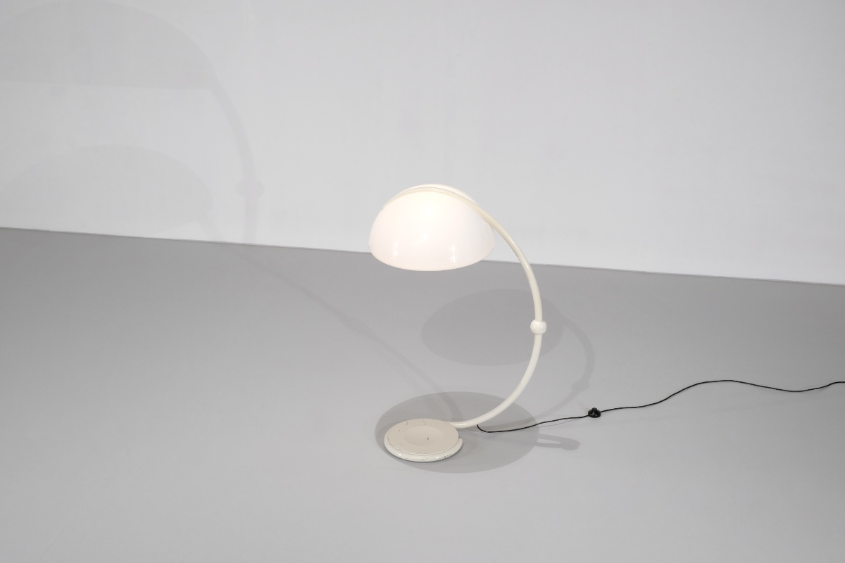 "serpente" Floor Lamp By Martinelli Luce For Martinelli Luce, Italy, 1960s.-photo-1
