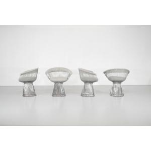 Paire de fauteuils par Warren Platner pour Knoll, États-Unis, 1966