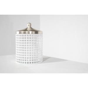 Sucrier De Josef Hoffmann Pour Bieffeplast, Italie, Années 1980s