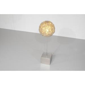 Mother-of-pearl Floor Lamp By Rausch, Germany, 1960s.
