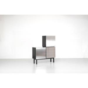 Buffet Parioli System conçu par Lodovico Acerbis pour Parioli, Italie, 1971.