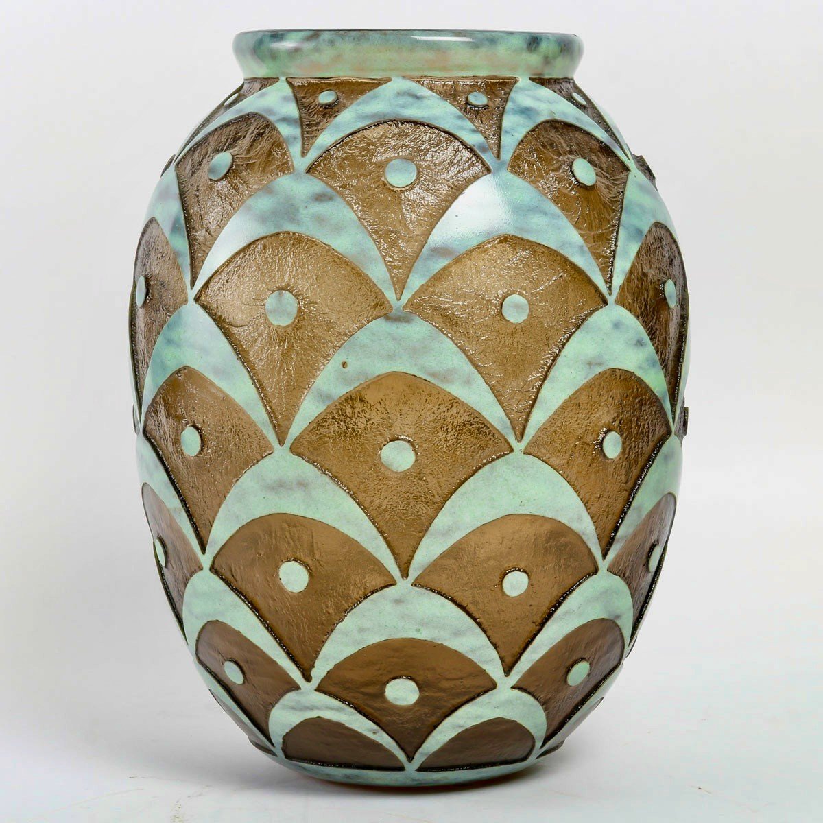 Daum Nancy Vase Ispahan Circa 1923