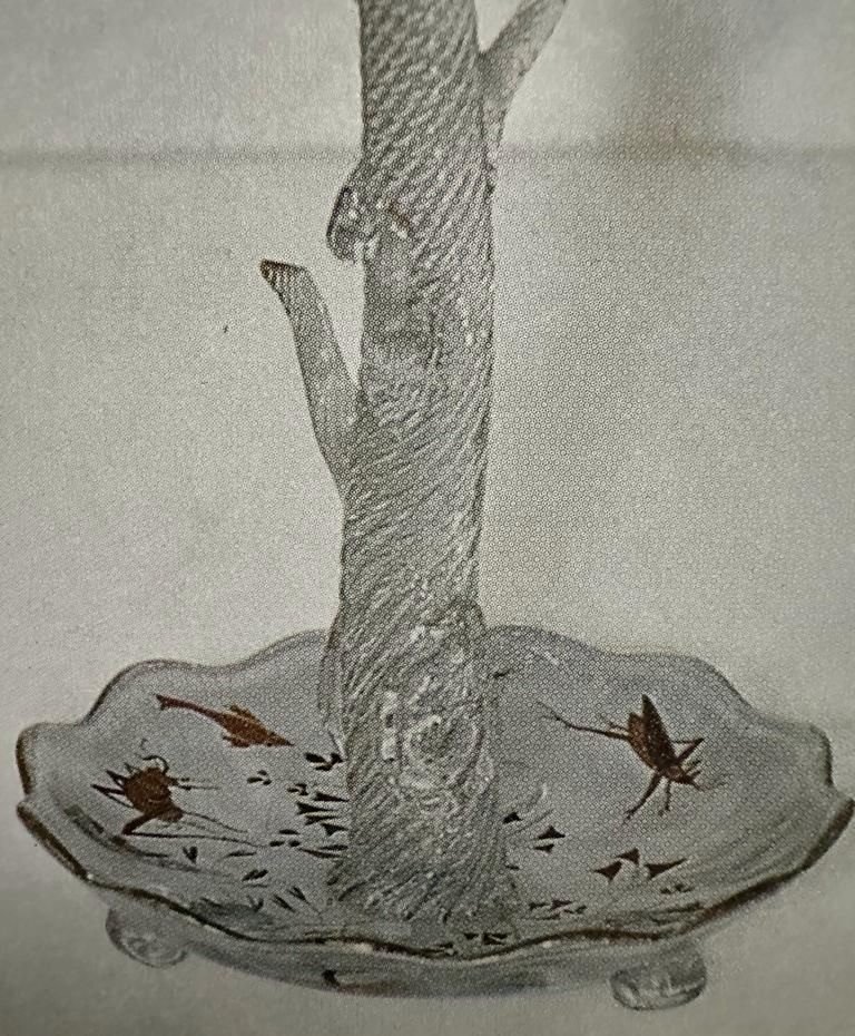 émile Gallé (1846-1904) Cristallerie Rare Baguier Circa 1885-photo-6