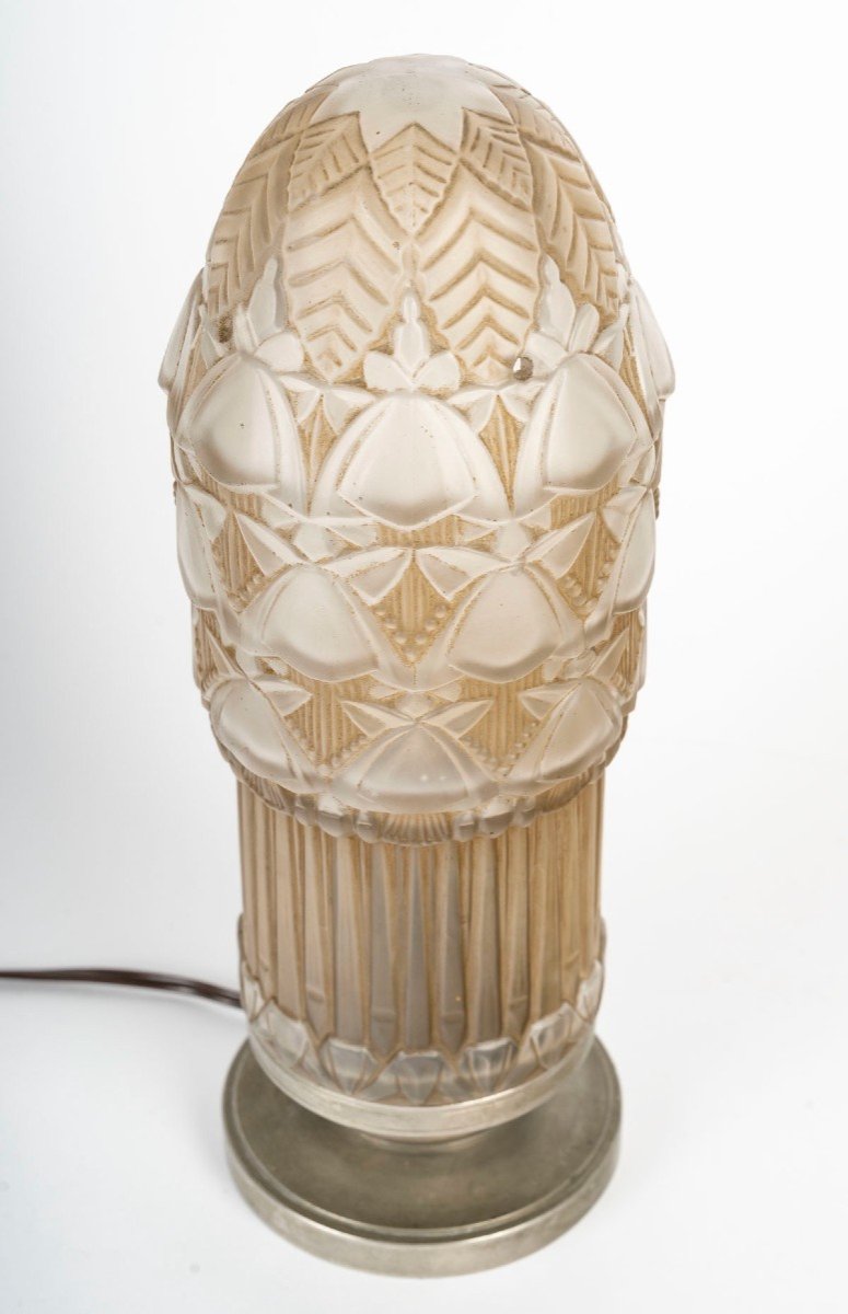 Simonet Frères éditeurs And Henri Dieupart, Electric Veilleuse Lamp, Circa 1930-photo-2