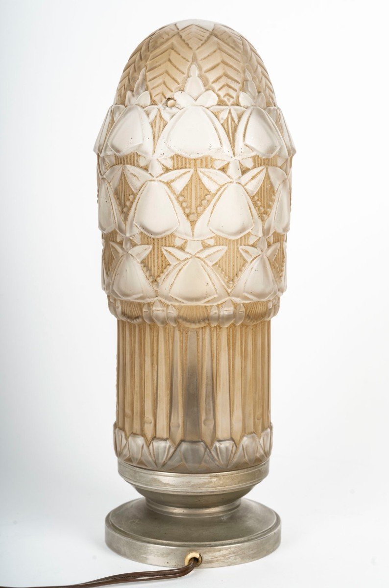 Simonet Frères éditeurs And Henri Dieupart, Electric Veilleuse Lamp, Circa 1930-photo-3