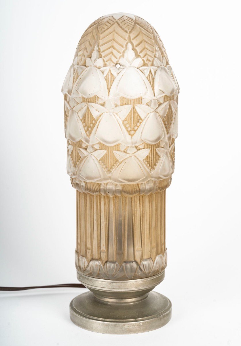 Simonet Frères éditeurs And Henri Dieupart, Electric Veilleuse Lamp, Circa 1930