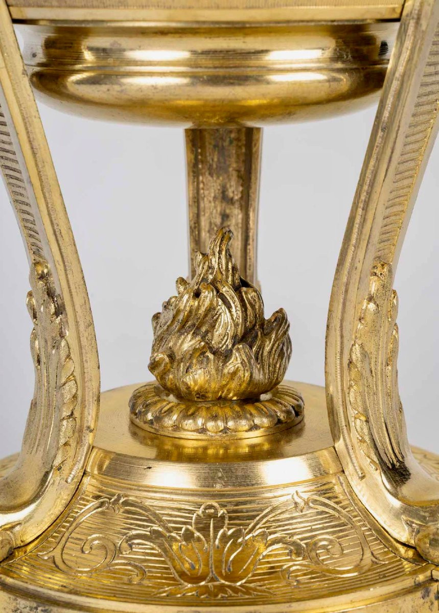 Vase Couvert Pot-Pourri XIXème Siècle-photo-2