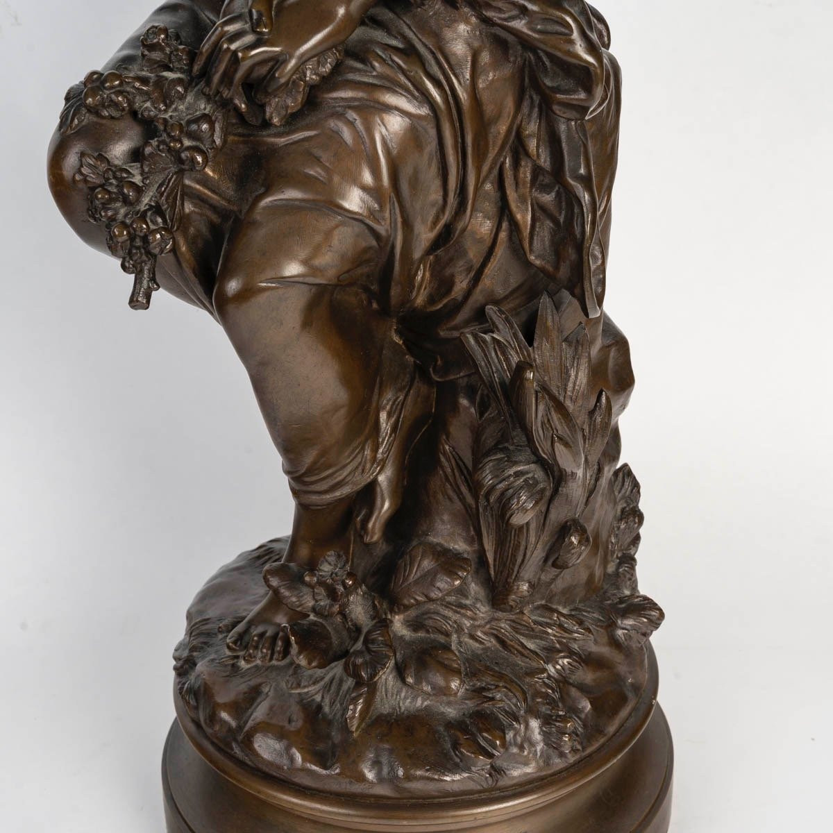 Le Rêve-the Dream, Hippolyte François Moreau (1832-1927),  French Figurative Bronze Sculpture -photo-5