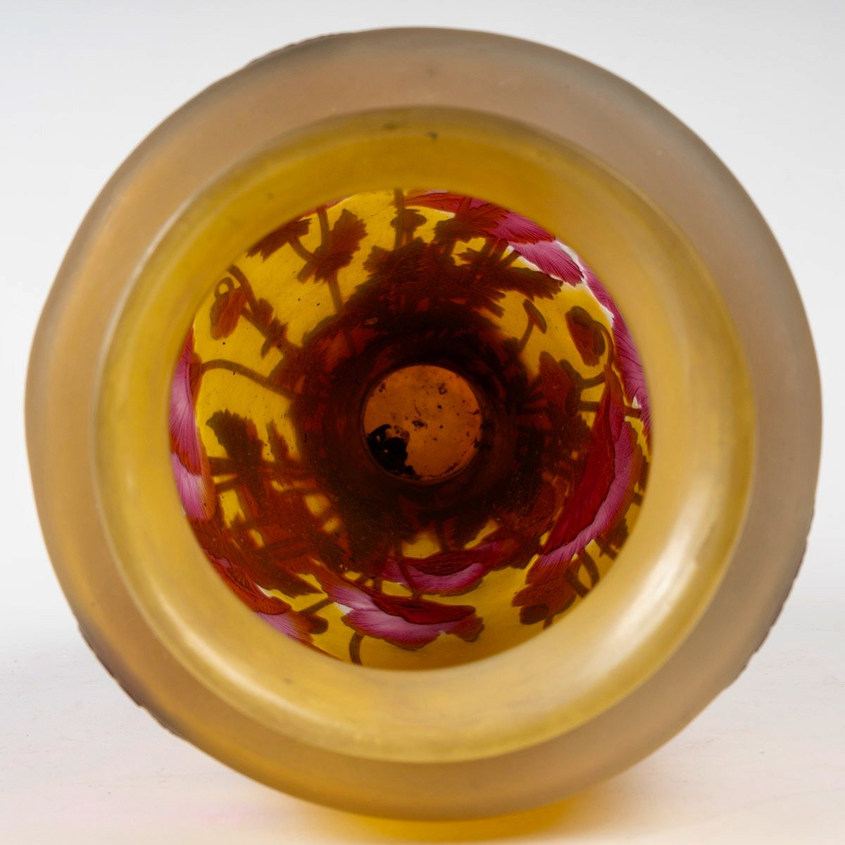 émile Gallé (1846-1904) Pavots Vase-photo-3