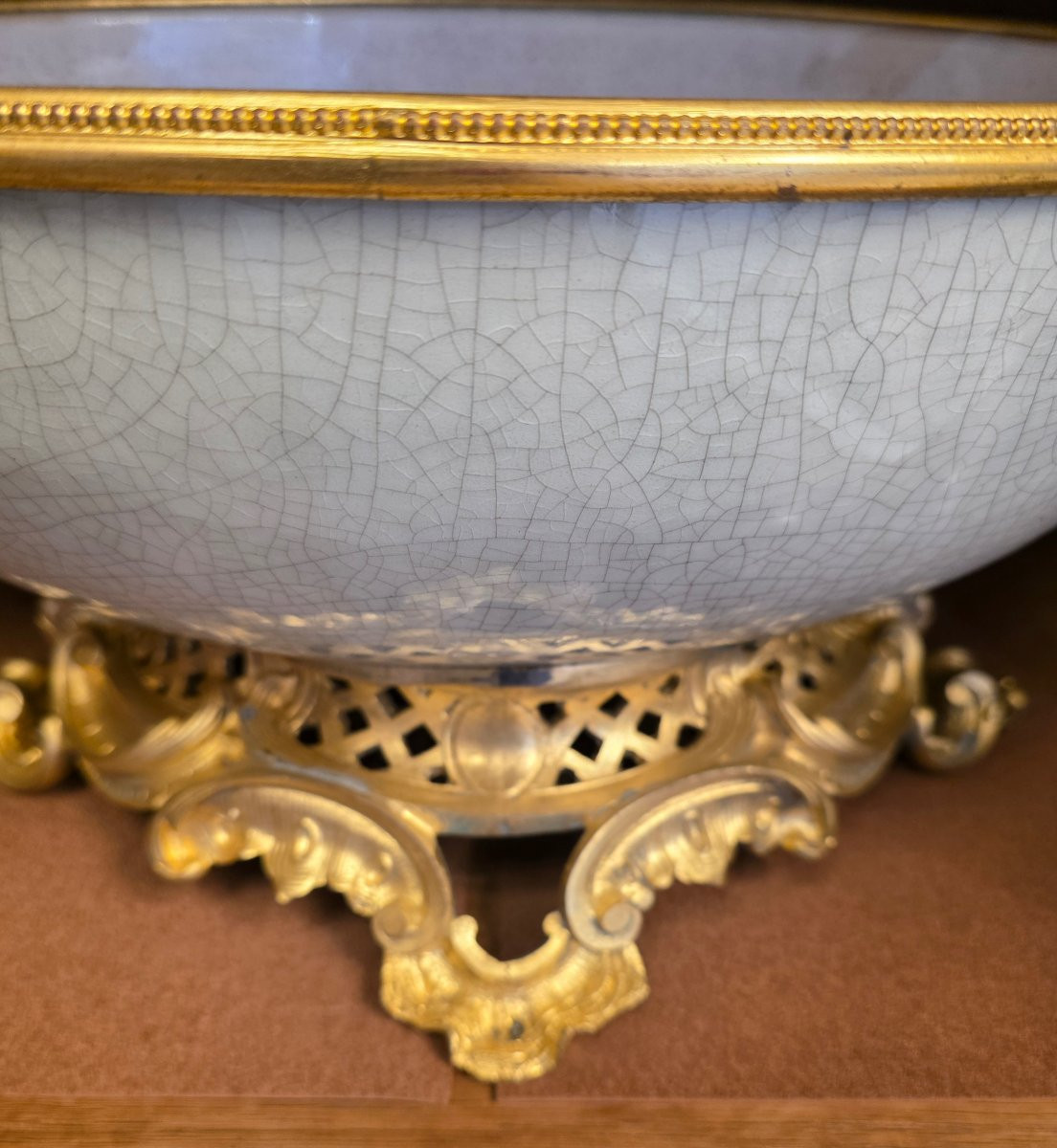 A 19th Century French Ormolu-mounted Centerpiece, Circa 1880-photo-5