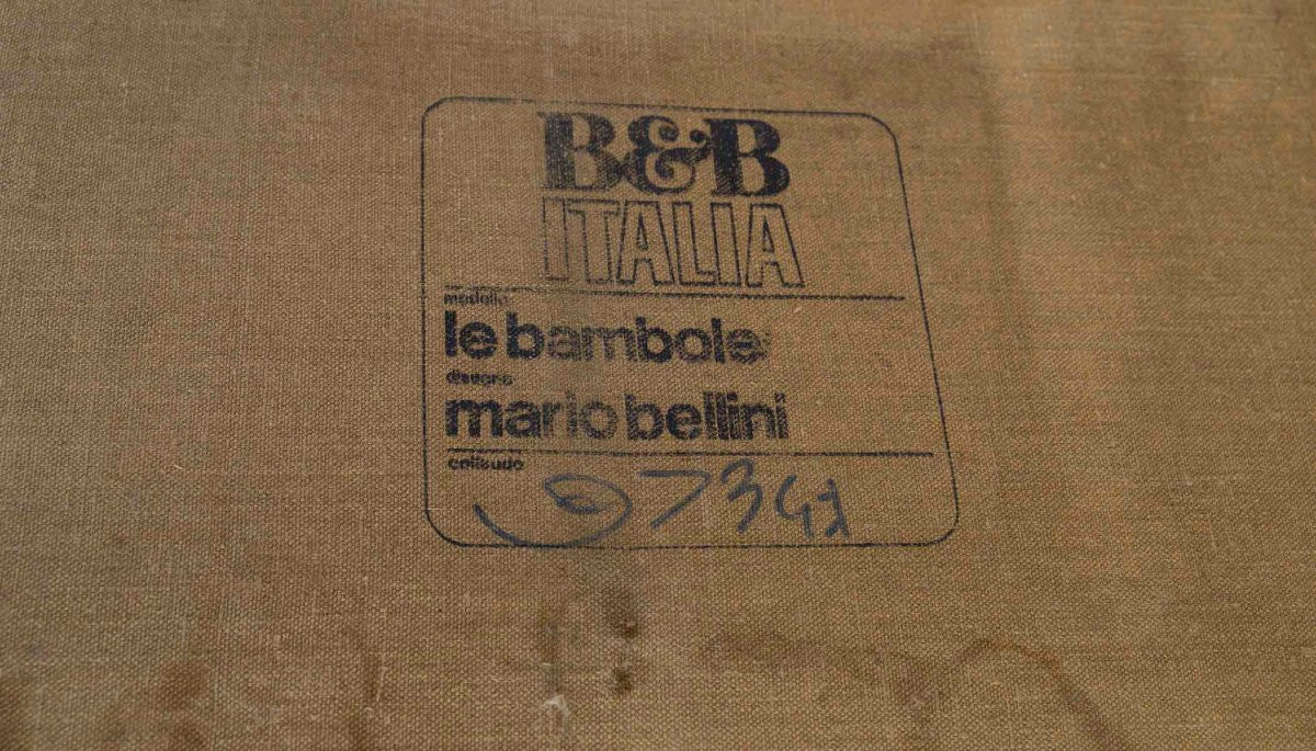 Canapé « Le Bambole » Mario Bellini pour B&B Italia, 1970s-photo-6