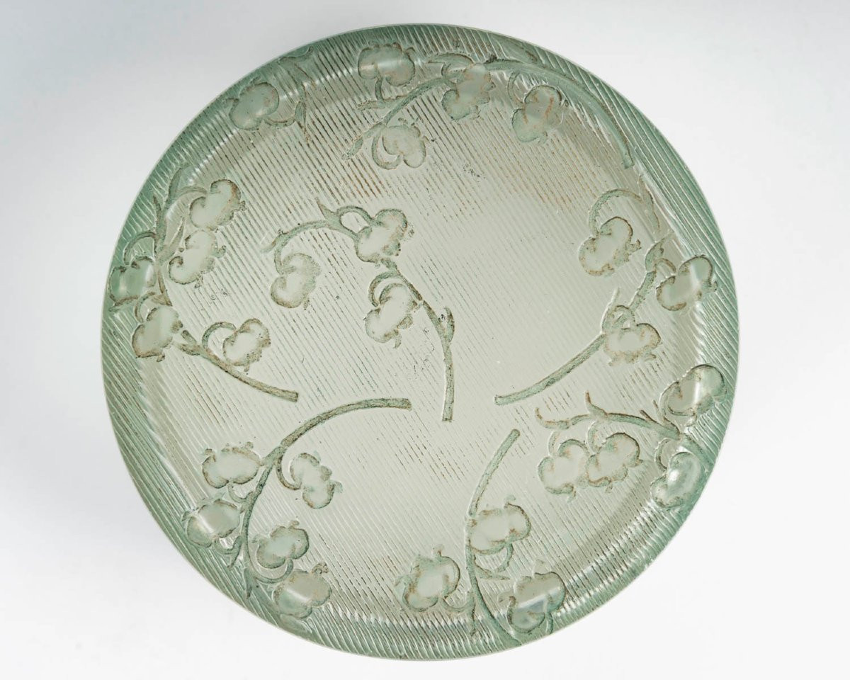 René Lalique (1860-1945) Boite Muguets, circa 1920-photo-2
