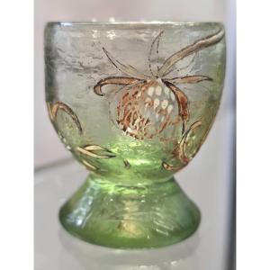 Émile Gallé (1846-1904) Chalice Cérémonie du Thé et/ou Saké d'inspiration japonaise, c.1895