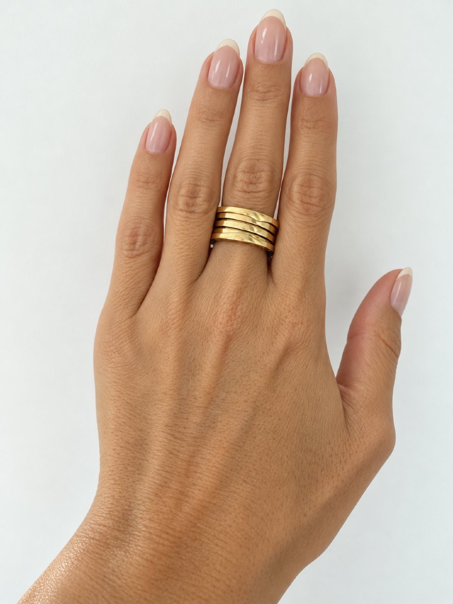 Bague Bulgari, modèle emblématique ressort B.zero1, or jaune 18 carats, taille 53-photo-2