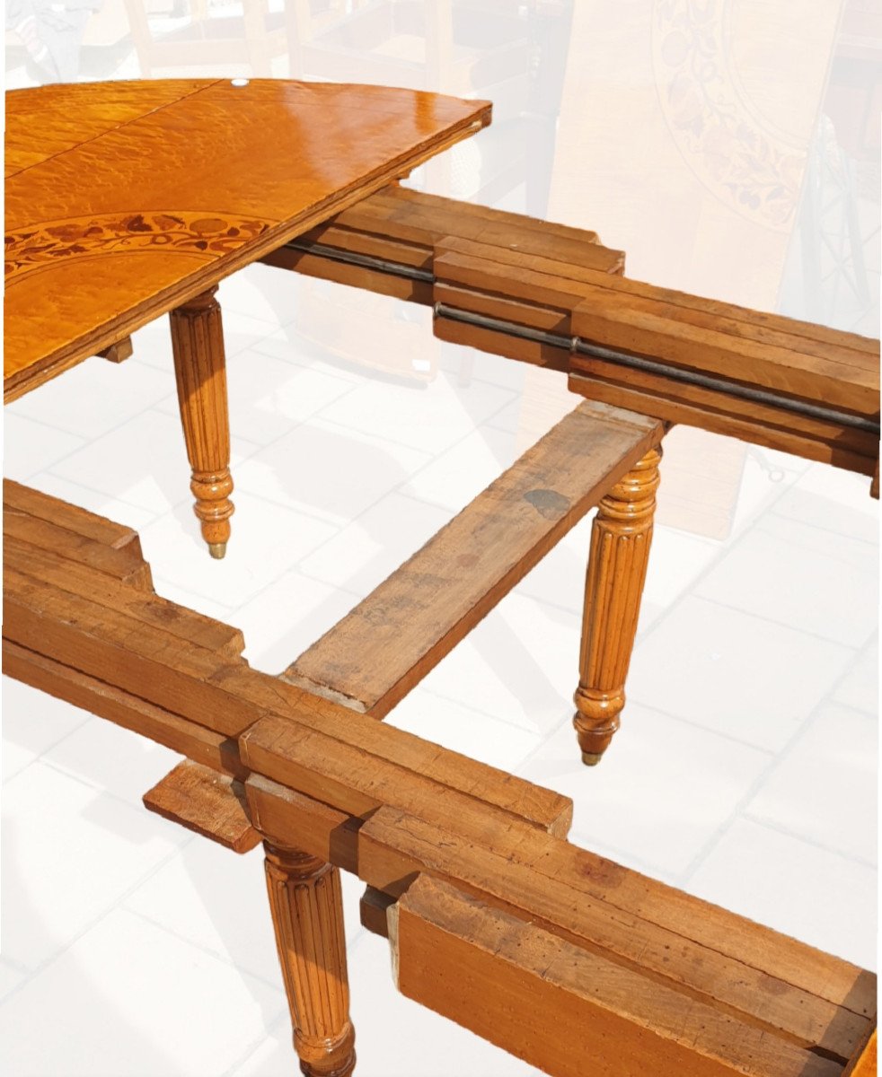 Imposante Table De Style Charles X-photo-3