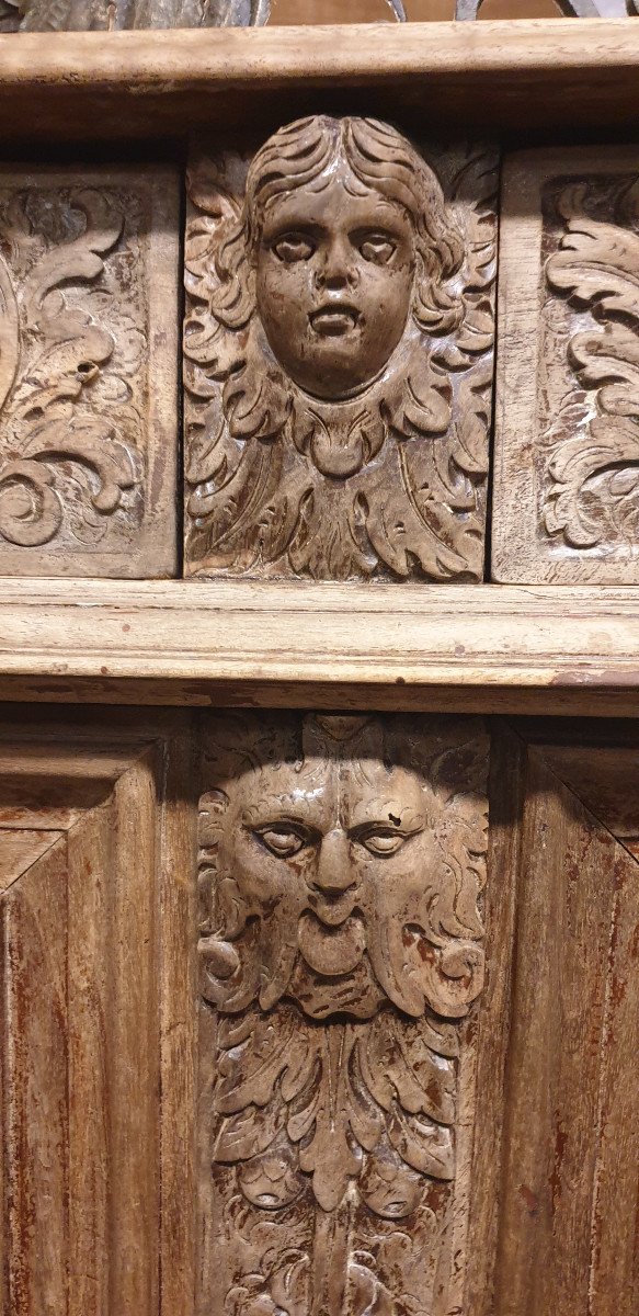 Buffet Louis XIII En Chêne -photo-2