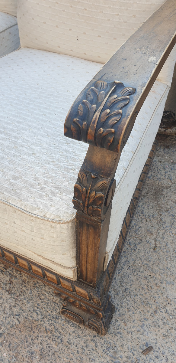 Pair Of Oak Armchairs-photo-4