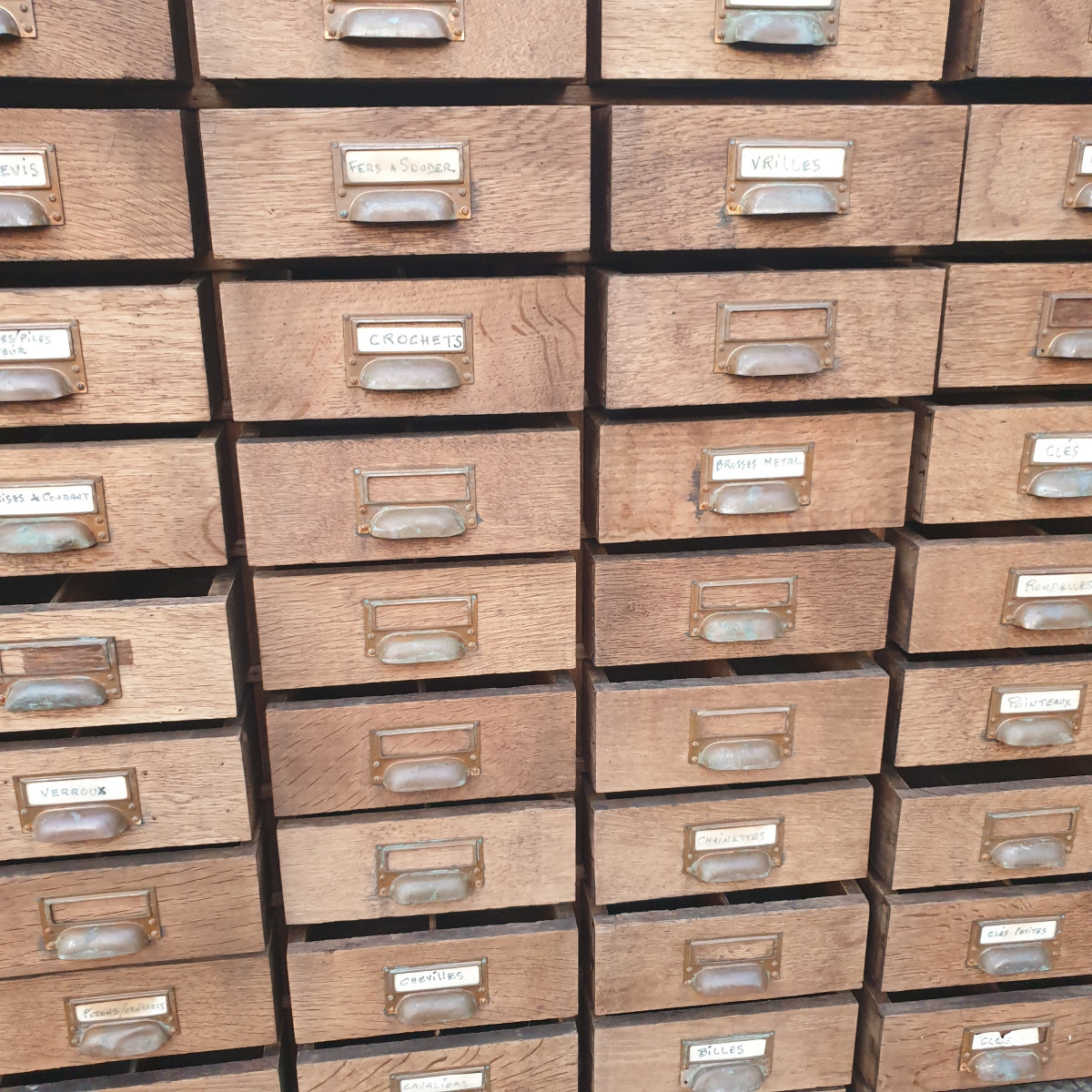 Meuble de métier 119 tiroirs complet-photo-3