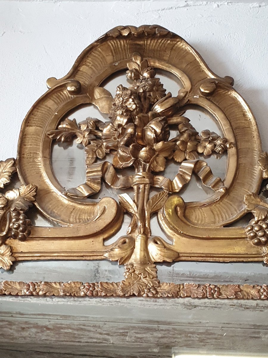 Monumental Louis XV Mirror-photo-2