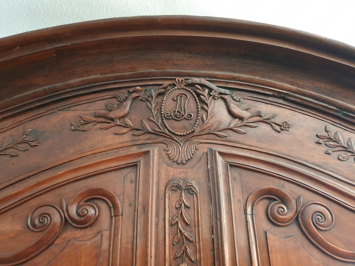 Provencal Walnut Wardrobe-photo-3