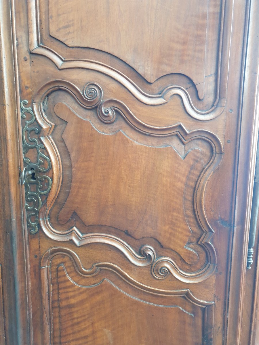 Provencal Walnut Wardrobe-photo-7