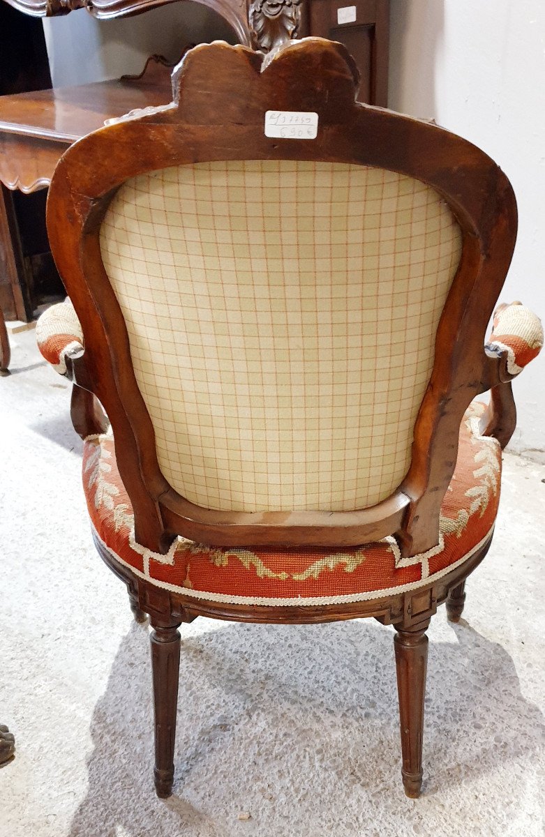 Armchair Louis XVI-photo-4