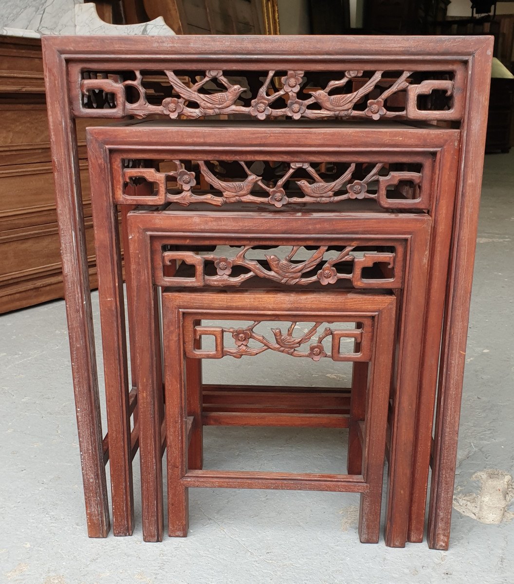 Set Of Four Nesting Tables