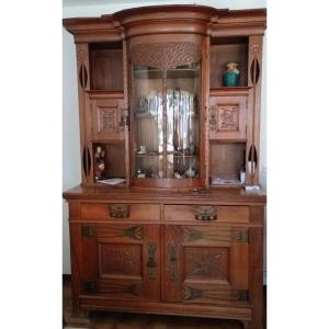 Art Nouveau Showcase Sideboard