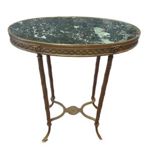 Bronze Pedestal Table