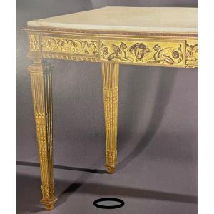 Table De Milieu Style Louis XVI 