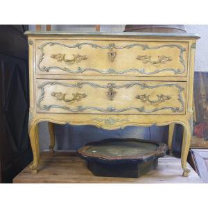 Painted Wooden Jumper Chest