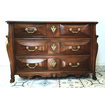 Commode Mazarine En Noyer 