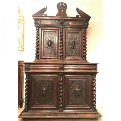 Two-body Sideboard Louis XIII