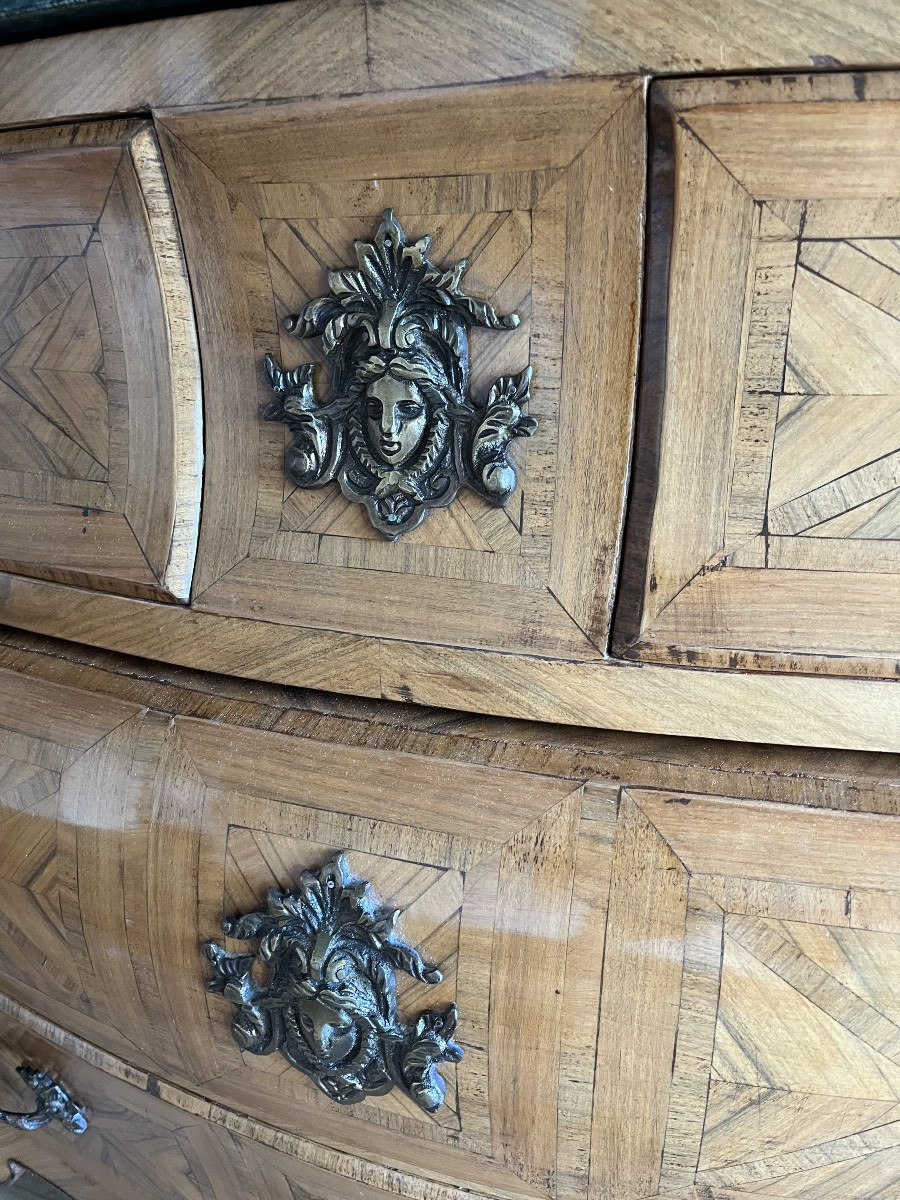 Commode Galbée Style Louis XV-photo-3