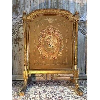 Fireplace Screen Louis XVI Style-photo-1