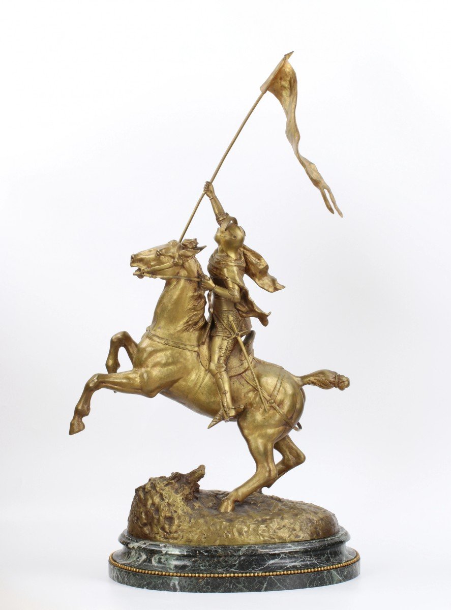 Conrad Portalis 1890-1969. Grande Sculpture En Bronze. H 80cm-photo-1