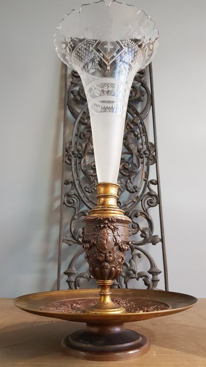 Grand Vase Magnifique. De Style Louis XVI. Attribué- L. Oudry & Cie Editeur -photo-2