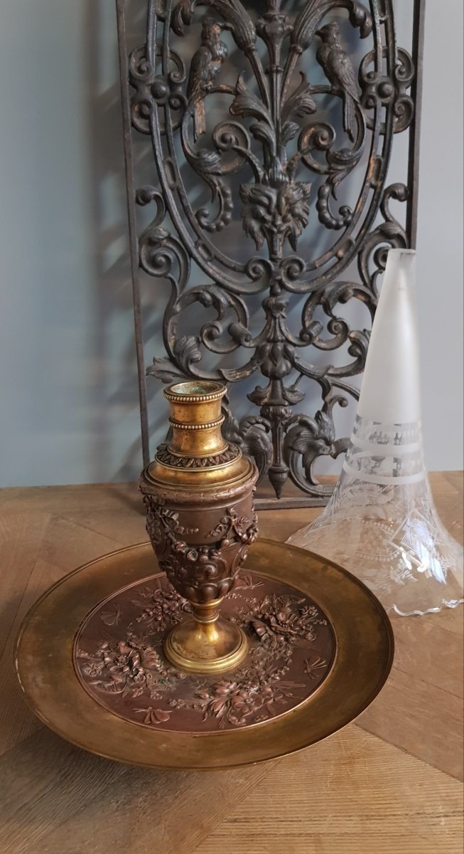 Grand Vase Magnifique. De Style Louis XVI. Attribué- L. Oudry & Cie Editeur -photo-1