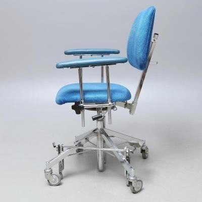 Work Chair. Chromed. 1970-photo-2