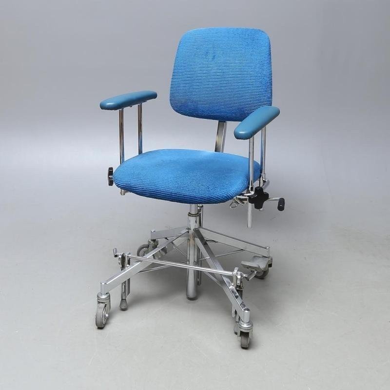 Work Chair. Chromed. 1970-photo-3
