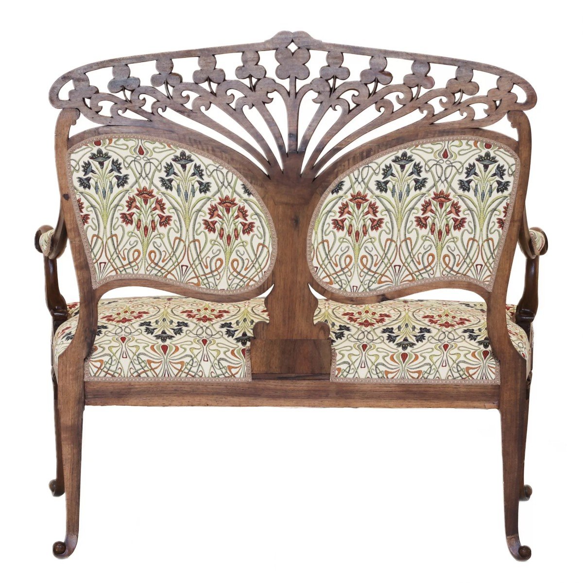 Ensemble De Meubles En Noyer De Style Art Nouveau. France. 1905-photo-3