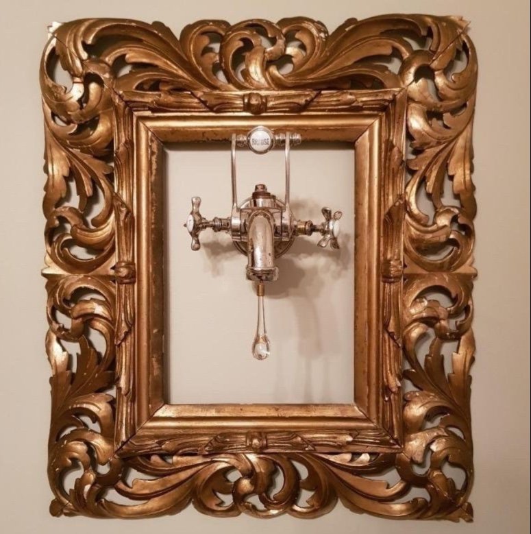 Robinet De Salle De Bains. Art Deco-photo-2