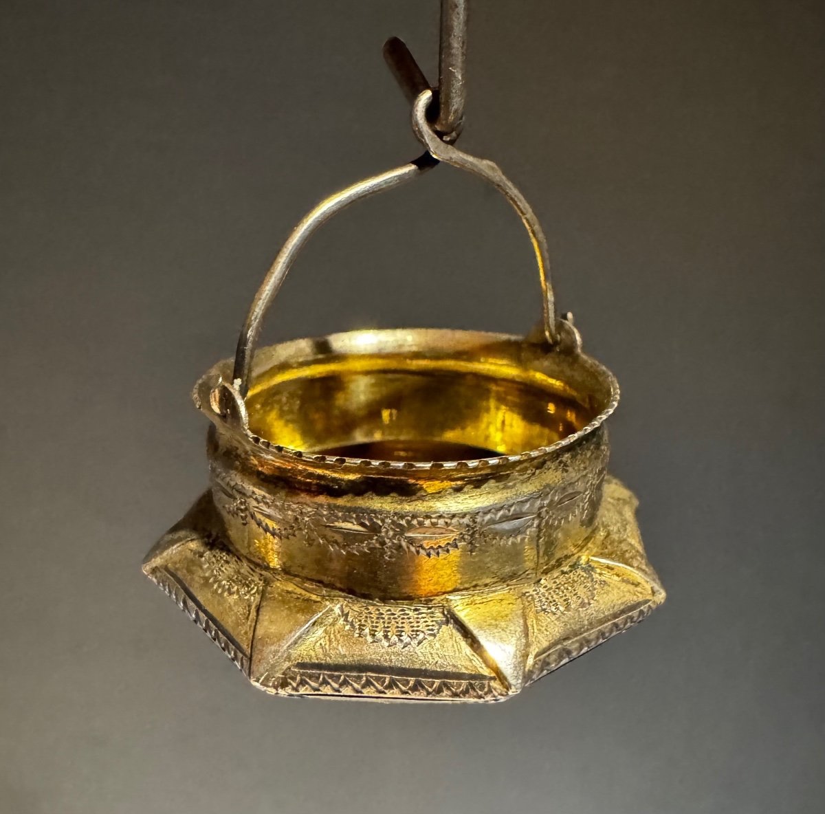 Russian Silver Tea Strainer 84 Zolotnik 