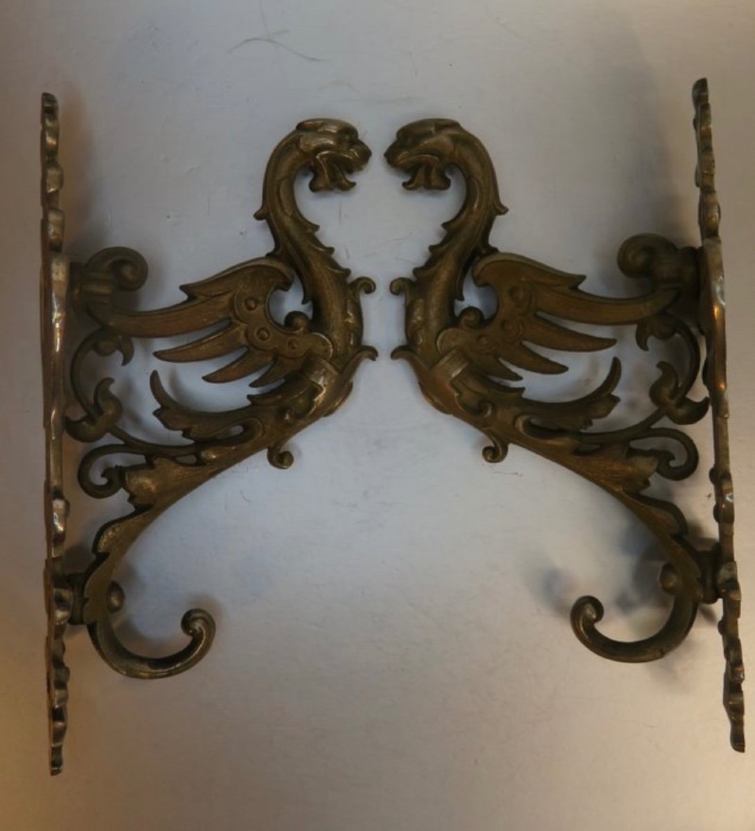 Une Paire De Griffons 1850-1900-photo-2