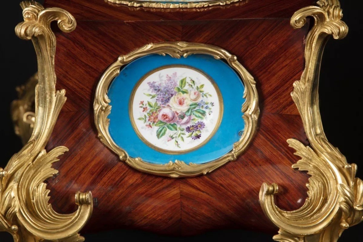 Boîte De Table Pour Bijoux. Signé Barre Sèvres . L 58cm-photo-3