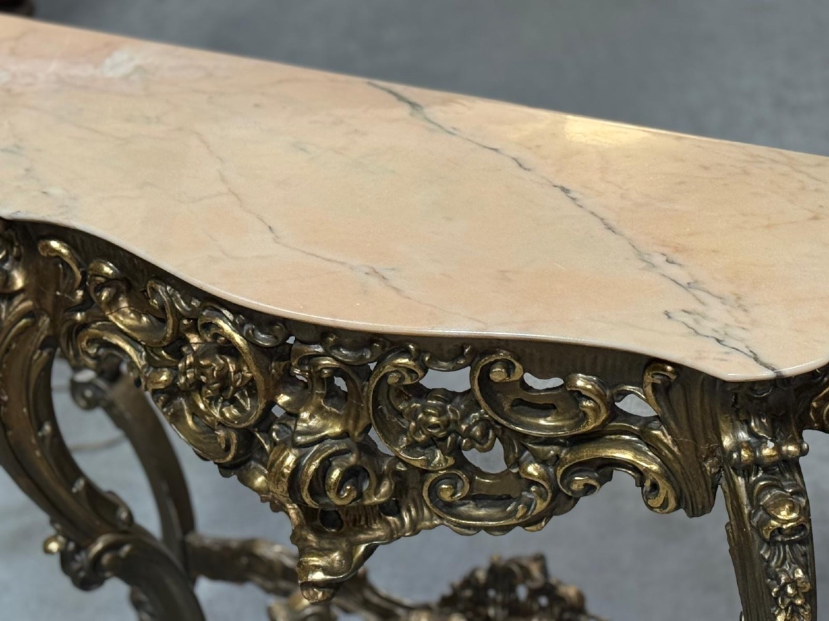 Console de style Louis XV. L-122cm-photo-1
