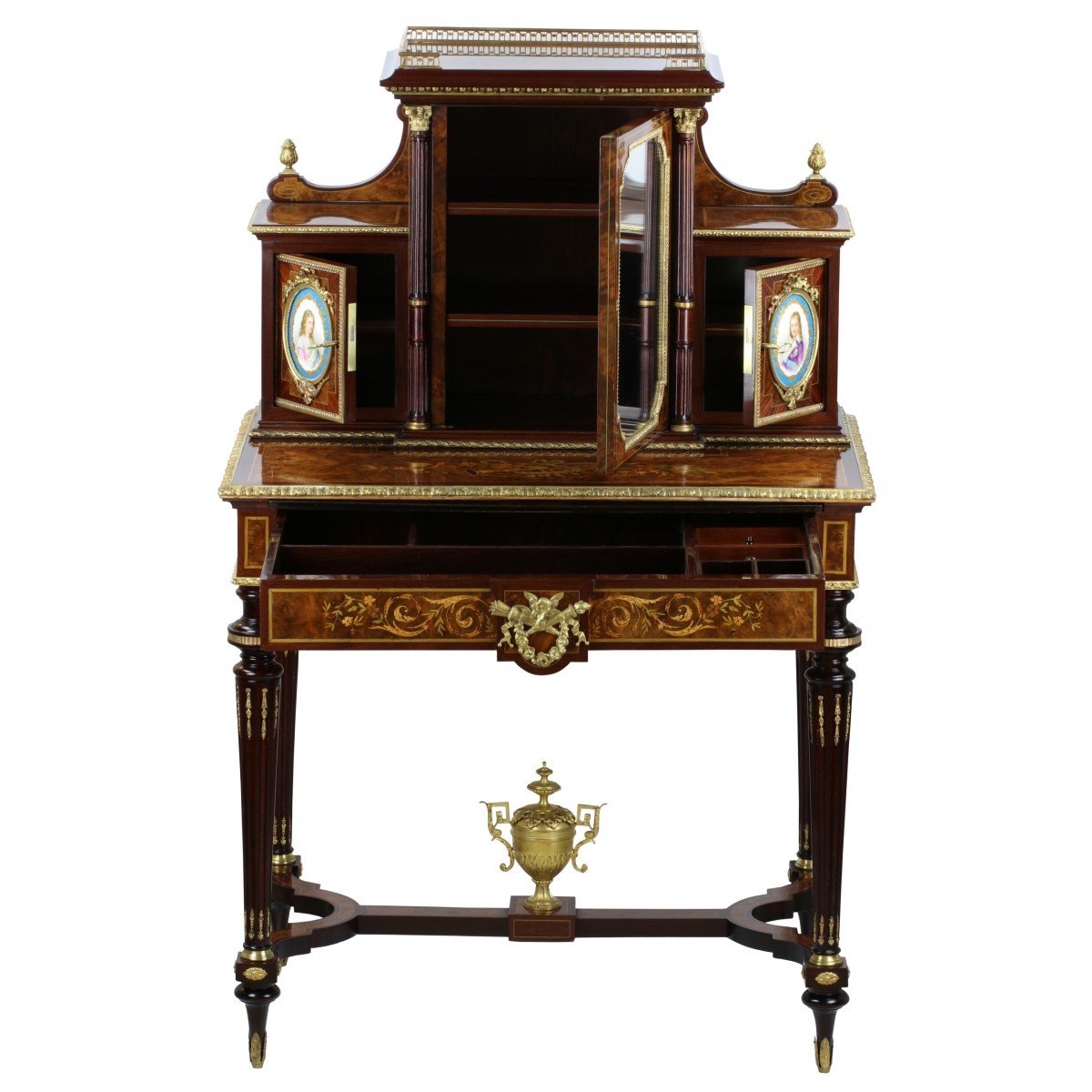 Bonheur Du Jour En Marqueterie -photo-2