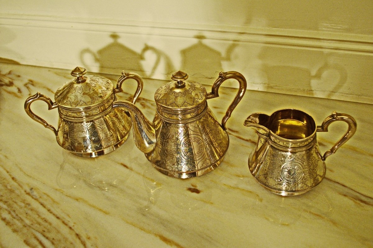 Ikonnikov Si Moscow 1877. Tea Service-photo-3