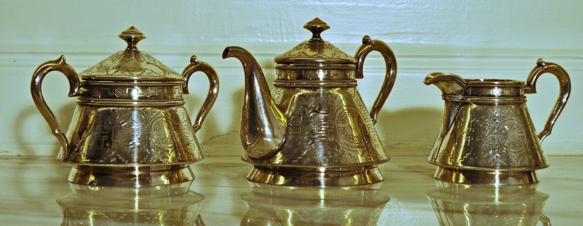 Ikonnikov Si Moscow 1877. Tea Service-photo-4