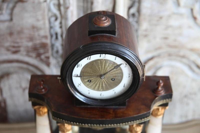 Table Clock. Biedermeier 1830-photo-1